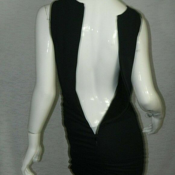 Yigal Azrouel Dress Green with Leather Trim Size 2‎ - Picture 14 of 16